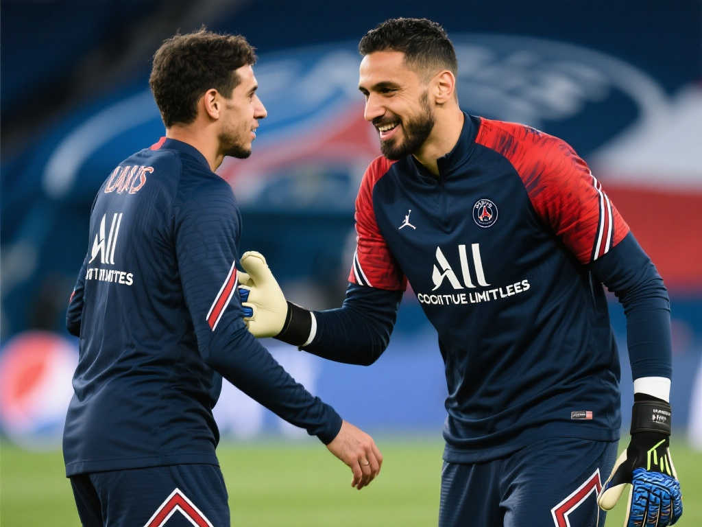 阿什拉夫：力争欧冠荣耀献巴黎，称多纳鲁马胜过索默